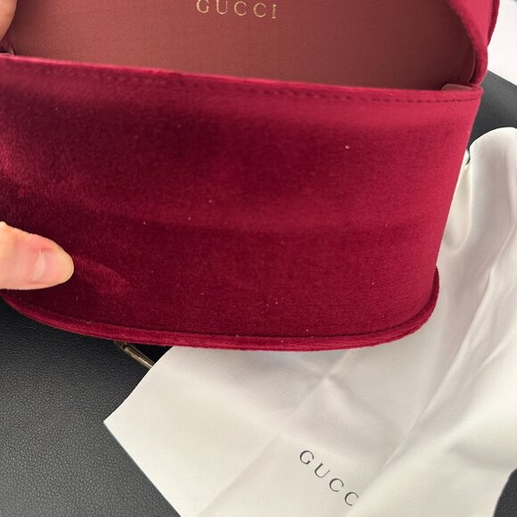 AUTHENTIC GUCCI Shield sunglasses - GG1560S-001 SUNGLASSES - Picture 7 of 10